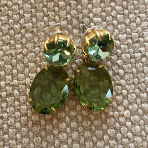 J Crew oval drop earrings